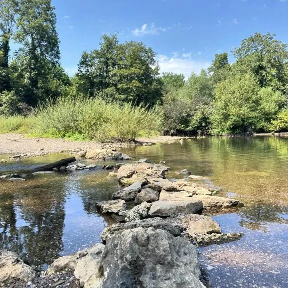 💦 
L’Ognon
#campingvaldebonnal #valdebonnal #valleedelognon #riversidecamping #naturecamping